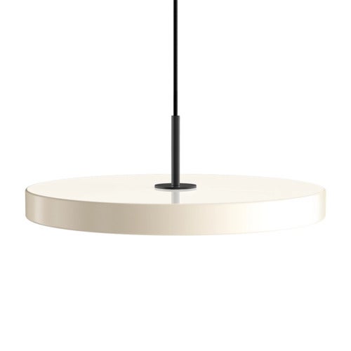 Asteria Plus Taklampa Ø43 cm Pearl White/Svart