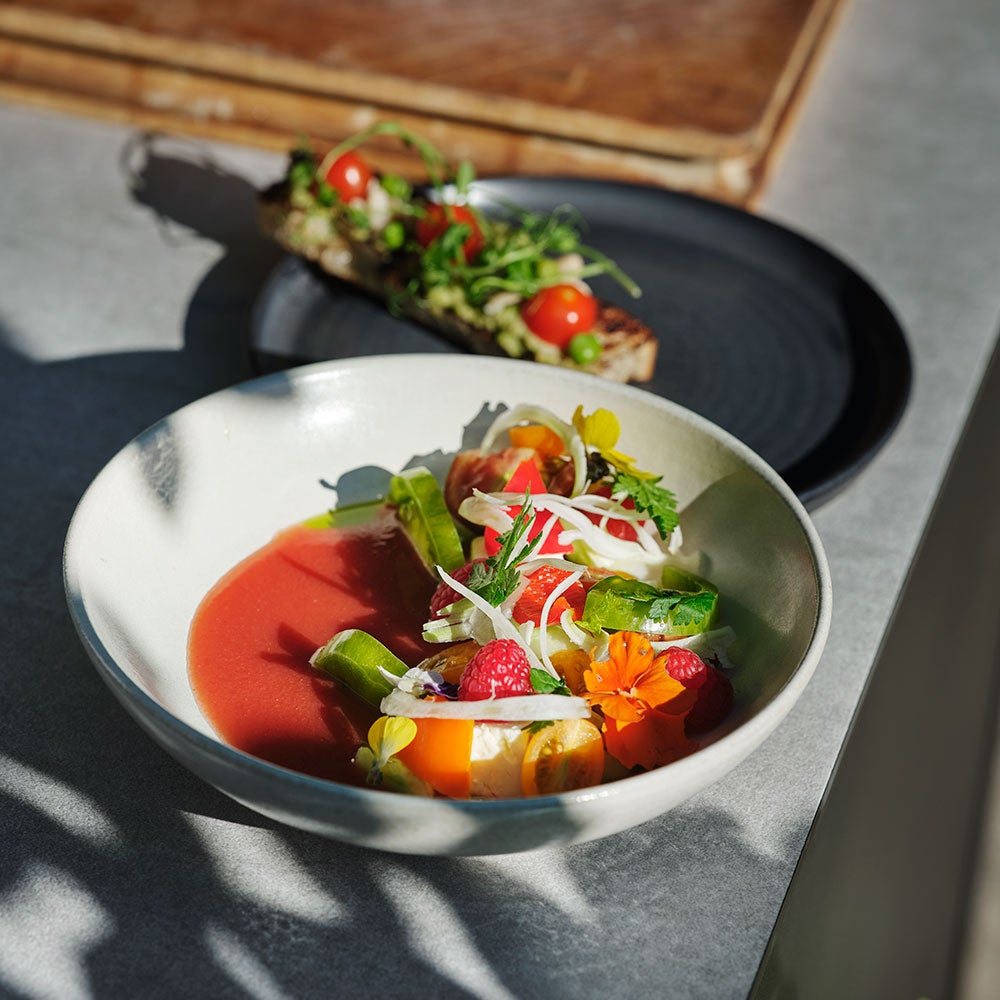 Fornax köksdel stor svart/grå 