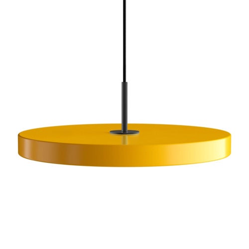 Asteria Medium Taklampa Ø43 cm Saffron Yellow/Svart