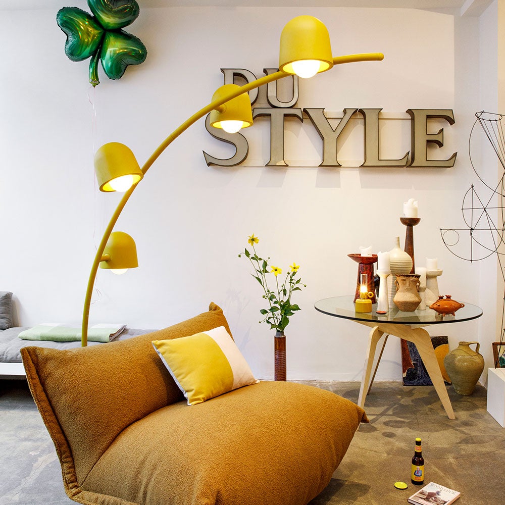 Big lebow golvlampa banana yellow 