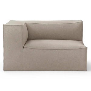 Catena 138 cm armstöd vänster Cotton Linen - Natural