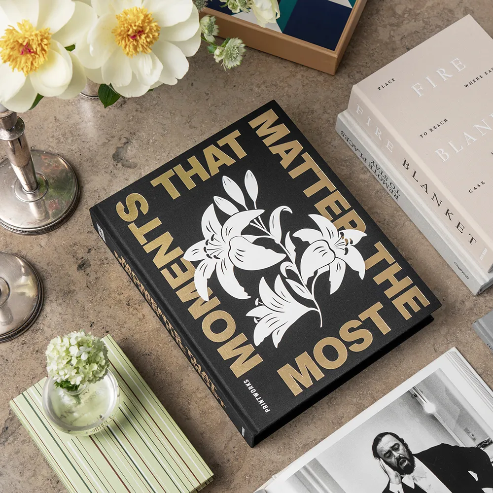 Fotoalbum - Moments that Matters the Most Black