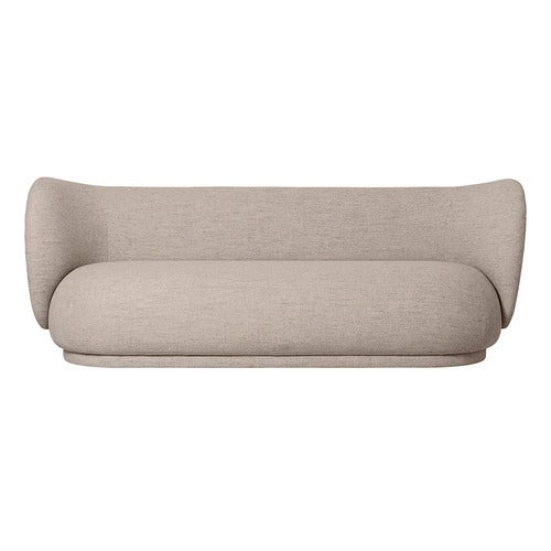 Rico 3-sits soffa Boucle - Sand