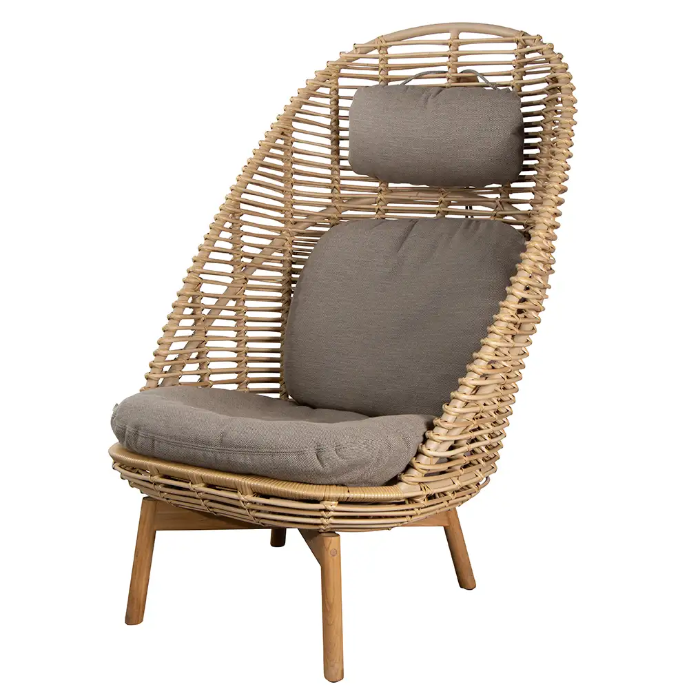 Hive nackkudde Taupe