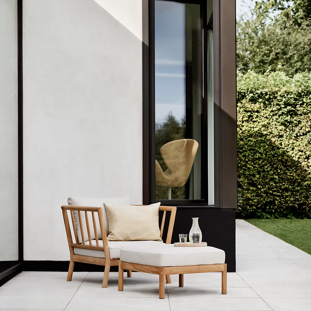 Tradition Fåtölj Light Sand / Teak 