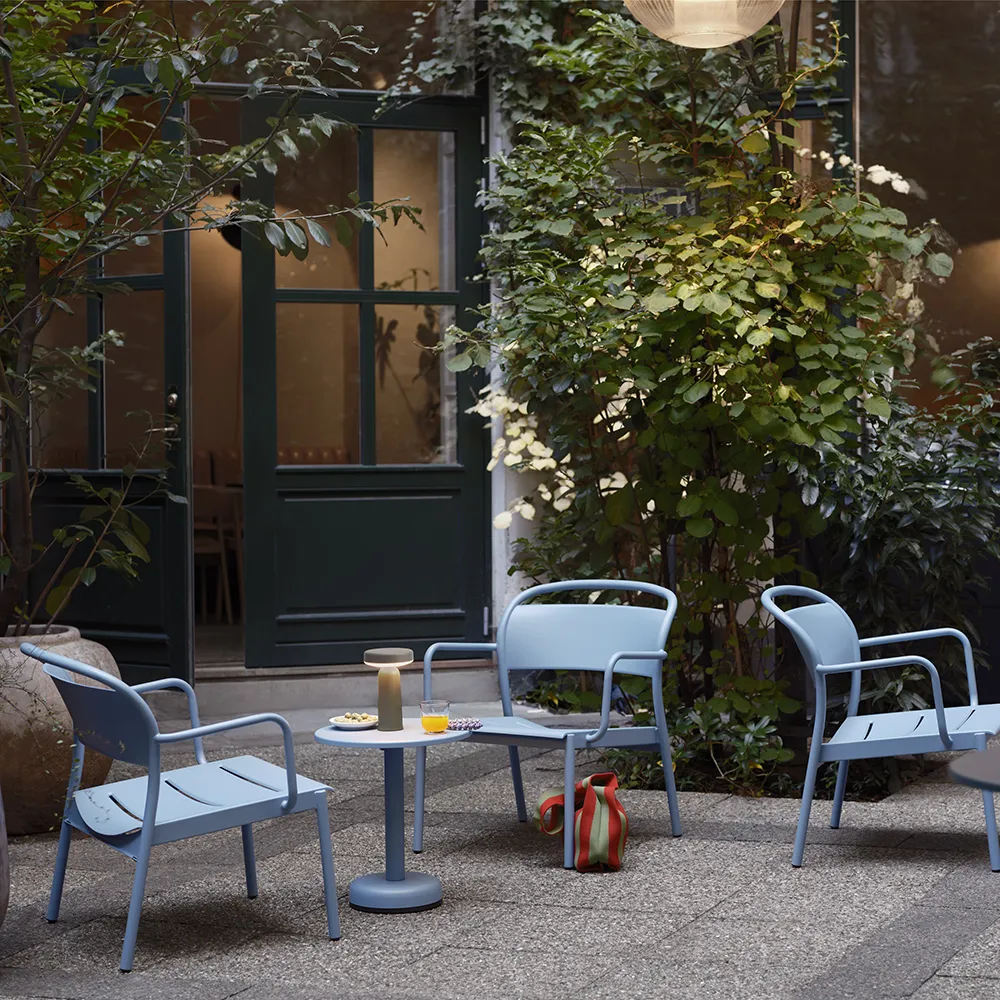 Linear Steel Fåtölj Grey 