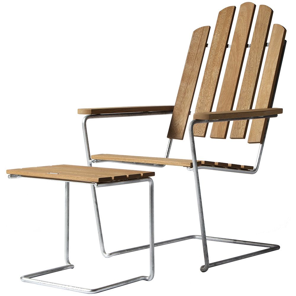 A3 solstol oljad ek / svart