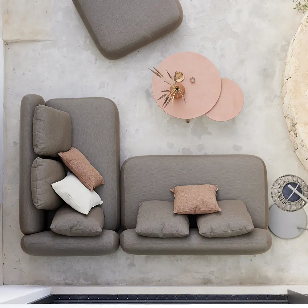 Capture 2-sits modul Taupe