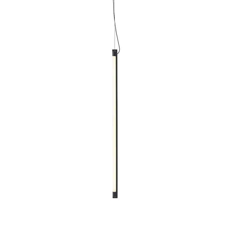 Fine Suspension Lamp 90 cm - Black