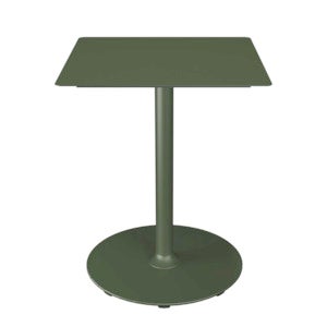 PICO Cafébord 60x60 cm, rund bas Olive green
