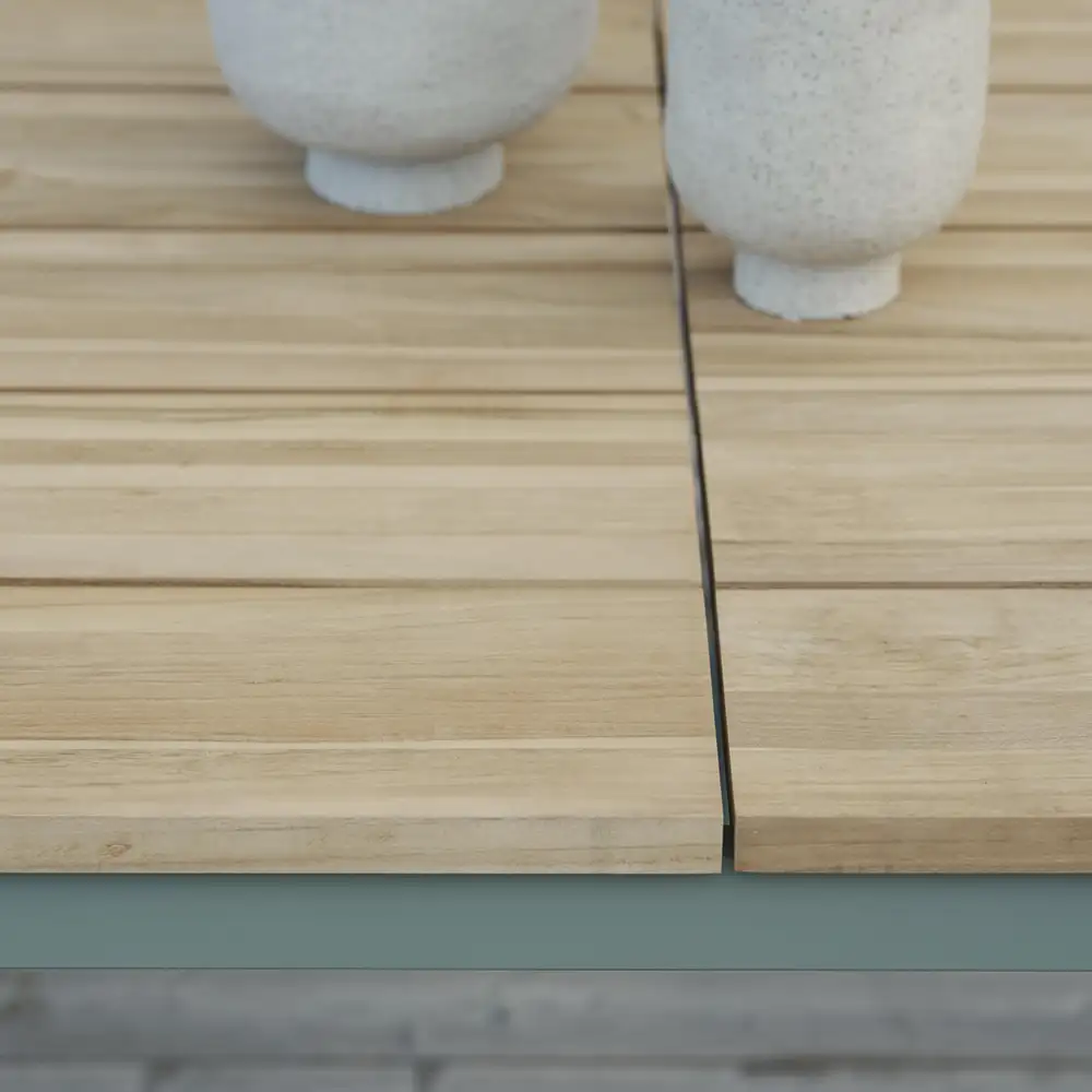 Nox Matbord 90x238 cm Bambu/Dusty Green