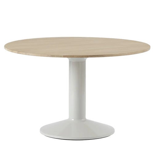 Midst matbord 120 cm - Oiled Oak Grey