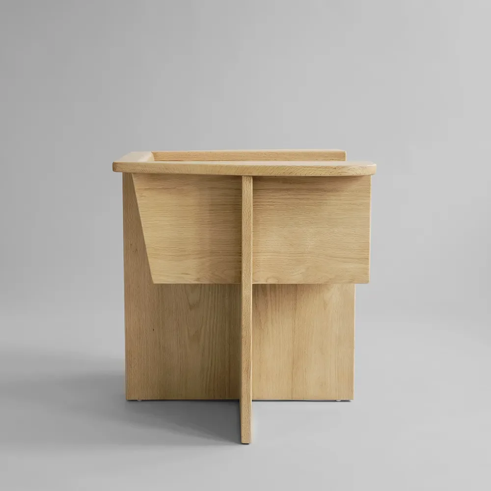 Brutus Loungefåtölj- Natural Oak