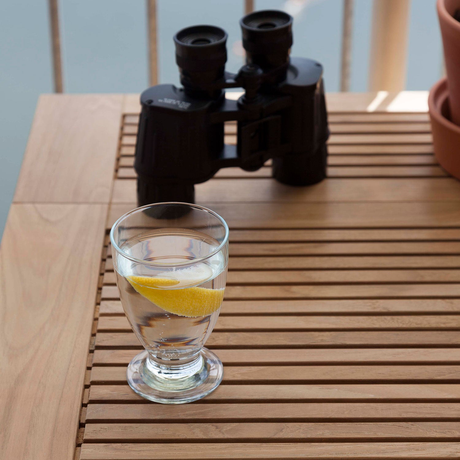 Butterfly balkongbord 65x130 cm teak 