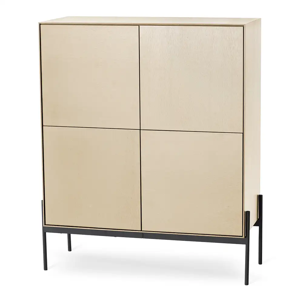 Ale Skåp vitoljad ek