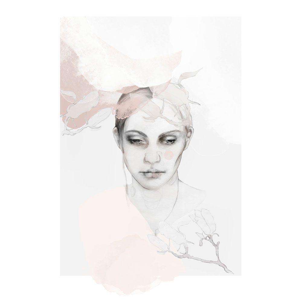 Anna Bülow poster Magnolia 50x70 cm