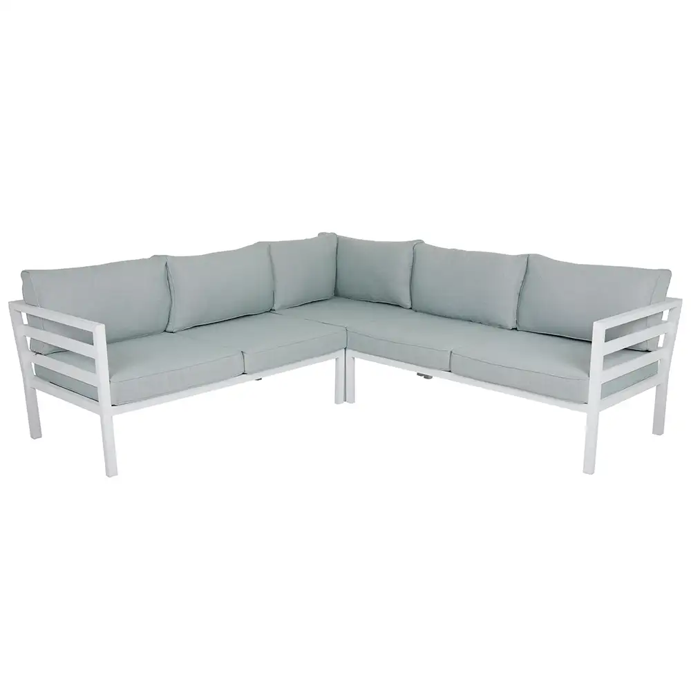 Weldon fotpall vit/tea 