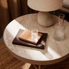 Travertine Soffbord - Cashmere