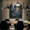Beat Pendel Tall Black LED