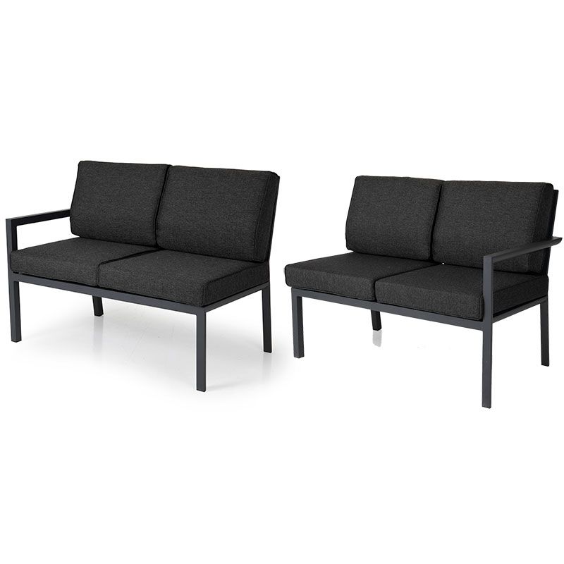 Delia avslut h+v mörkgrå 