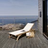 Columbus Solsäng Teak / Vit 