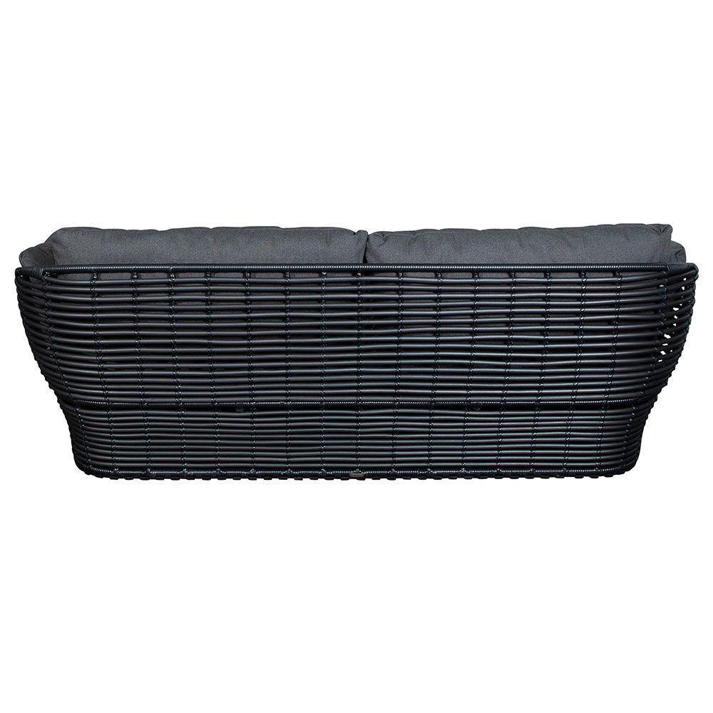 Basket loungesoffa Graphite konstrotting inkl Grå Airtouch dynset