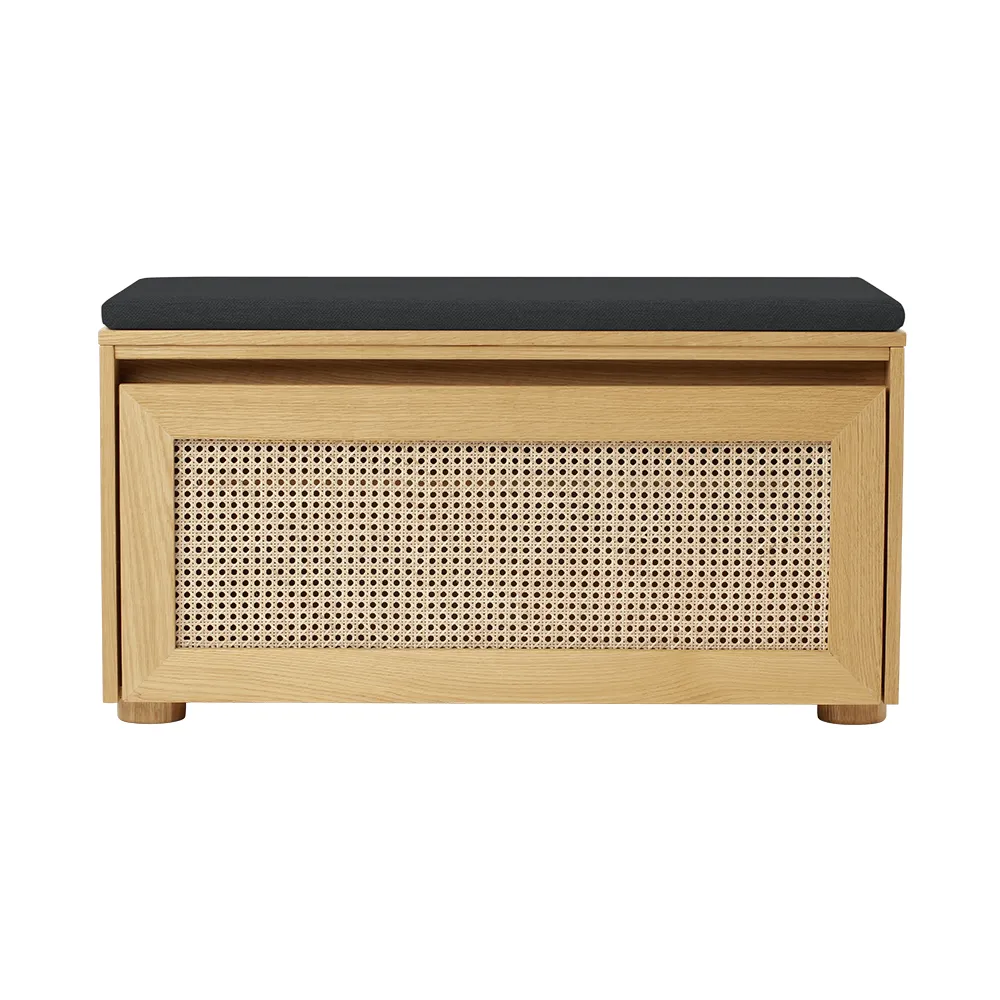 Förvaringsbänk Hideaway Cane – Shadow