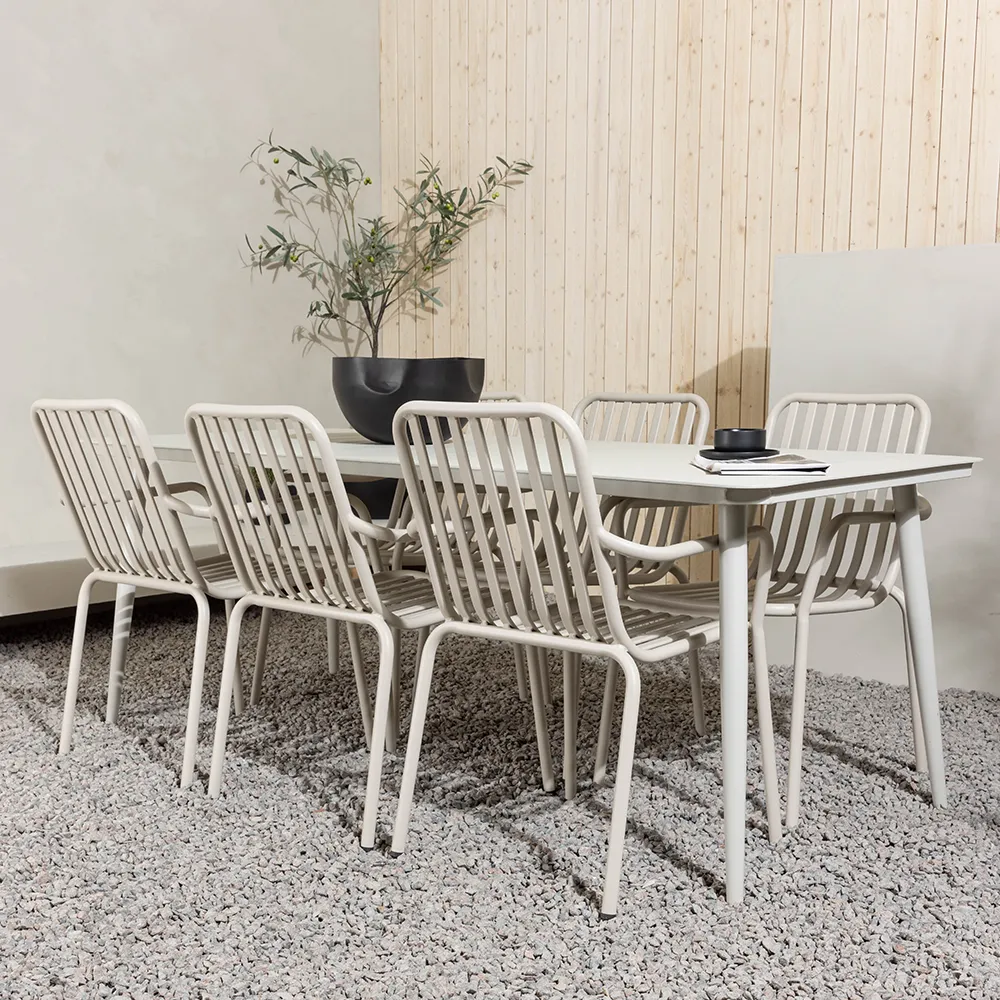 Lina Matbord 90x200 cm Beige