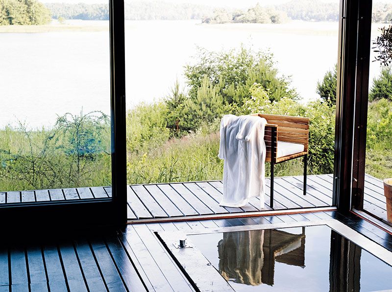 Häringe Matbord 85X170Cm Svart / Teak 