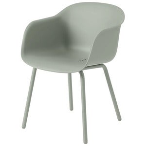 Fiber Outdoor Karmstol Dusty Green 