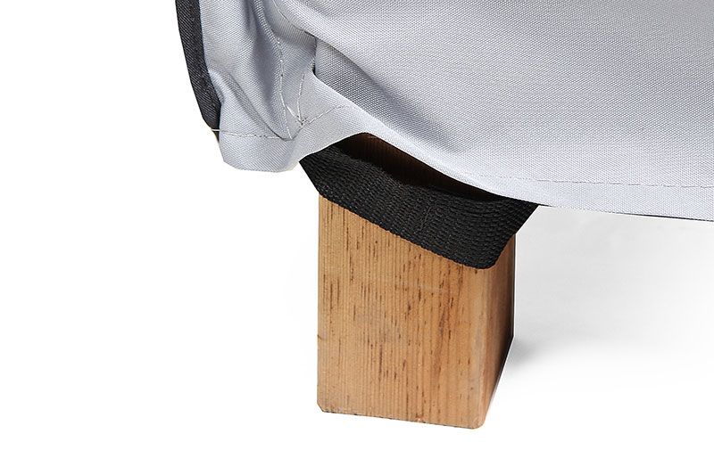 Möbelskydd 90 x 240 cm höjd 65 cm grått 