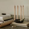 Oyster Bowl - Black Brass