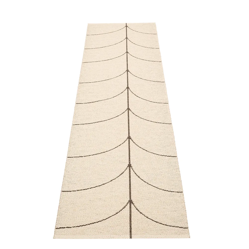 Vävd Matta Leif Dark Brown 70x270 cm