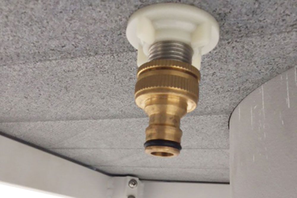 Bellac utekök med vask vit 