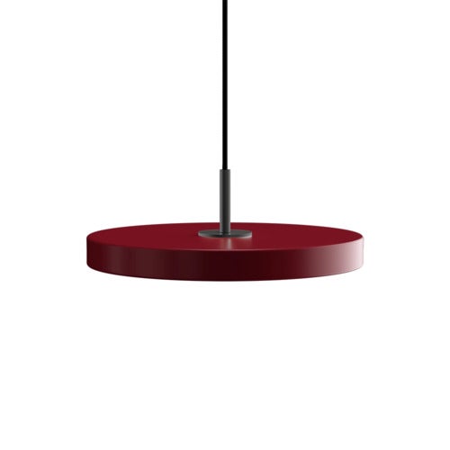 Asteria Plus Mini Ø31 cm Taklampa Ruby Red/Svart