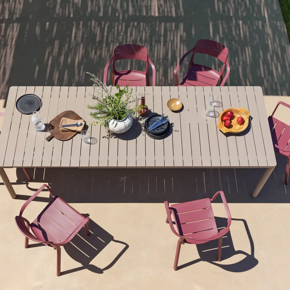 Utdragbart bord Tevere 210 Tortora