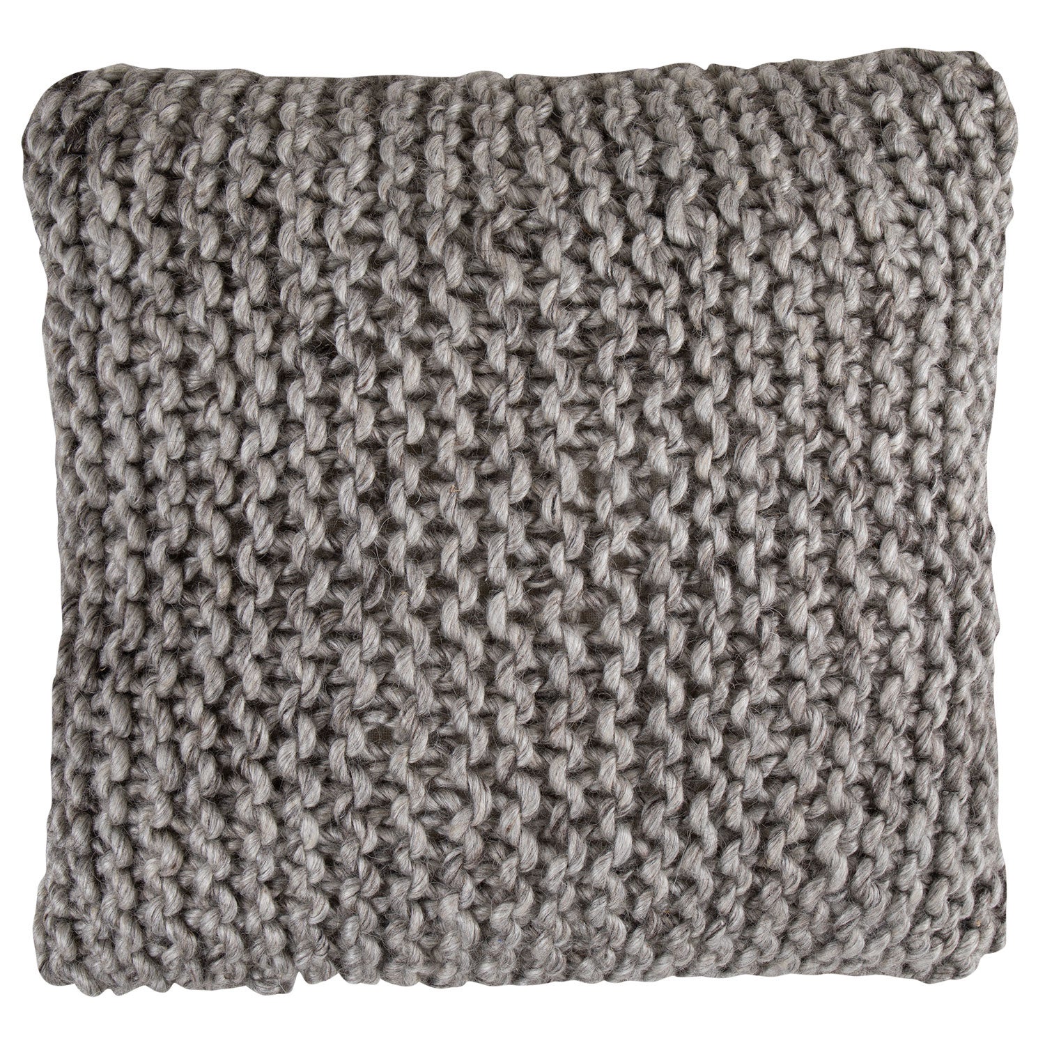 Pilas prydnadskudde ljus grå 