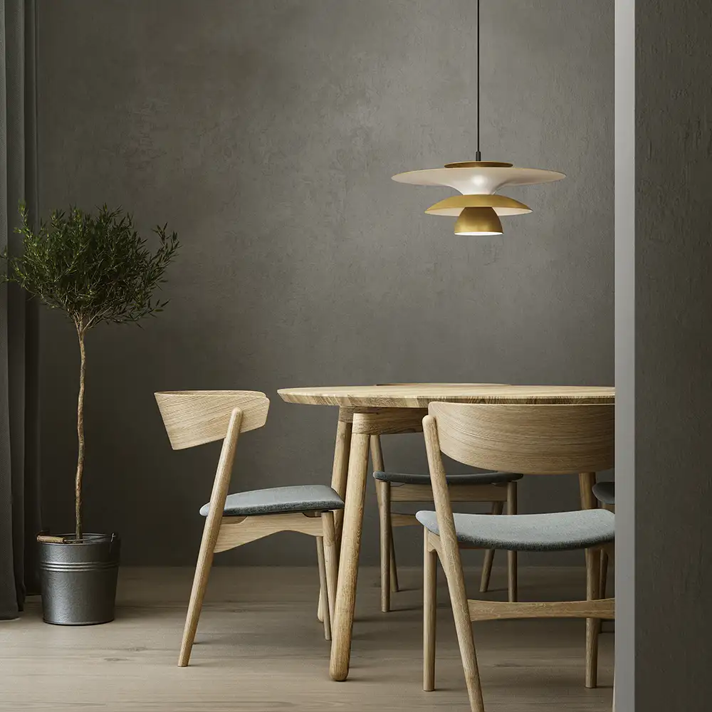 Picasso pendel 500 mm Antikmässing 