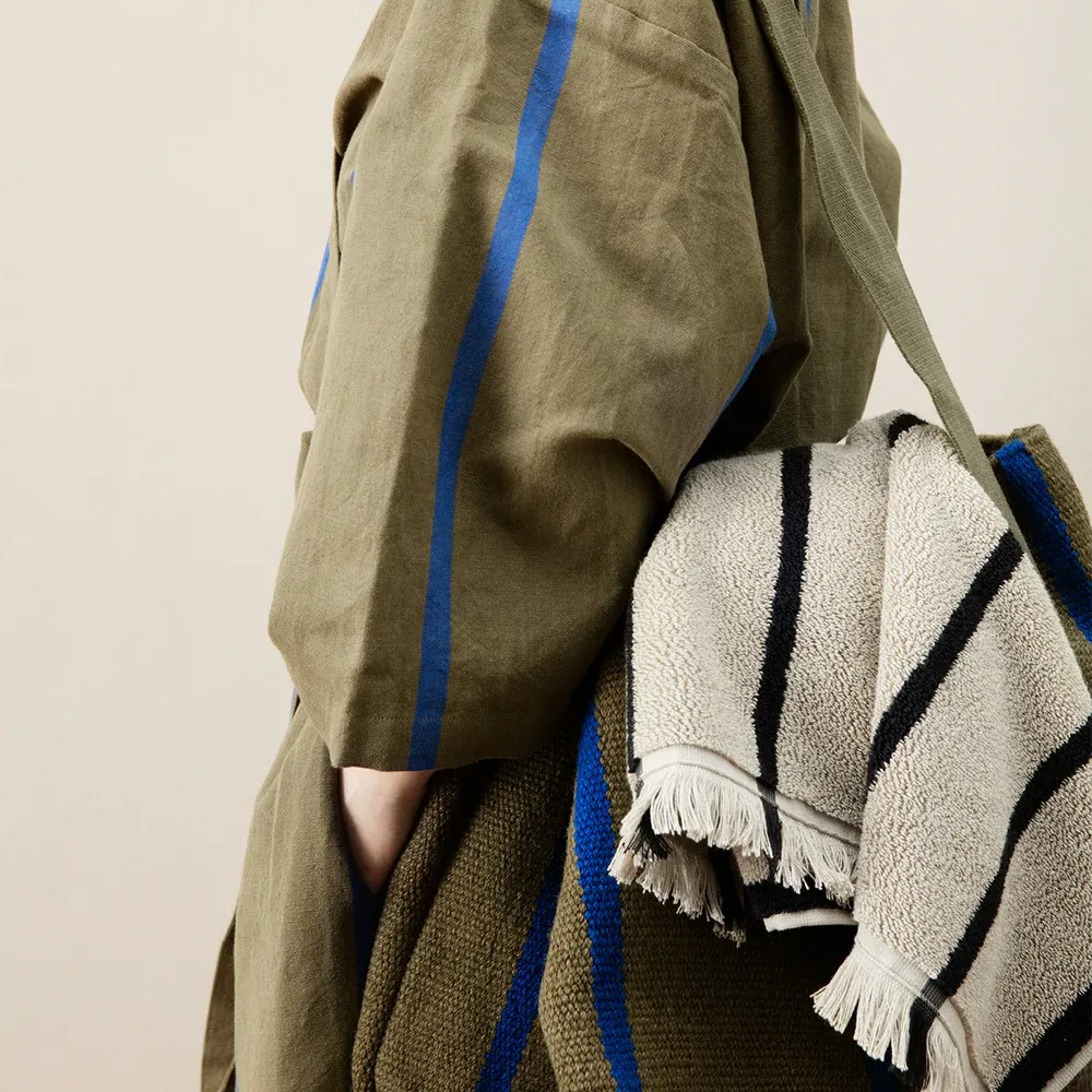 Handduk i ekologisk bomull Alee