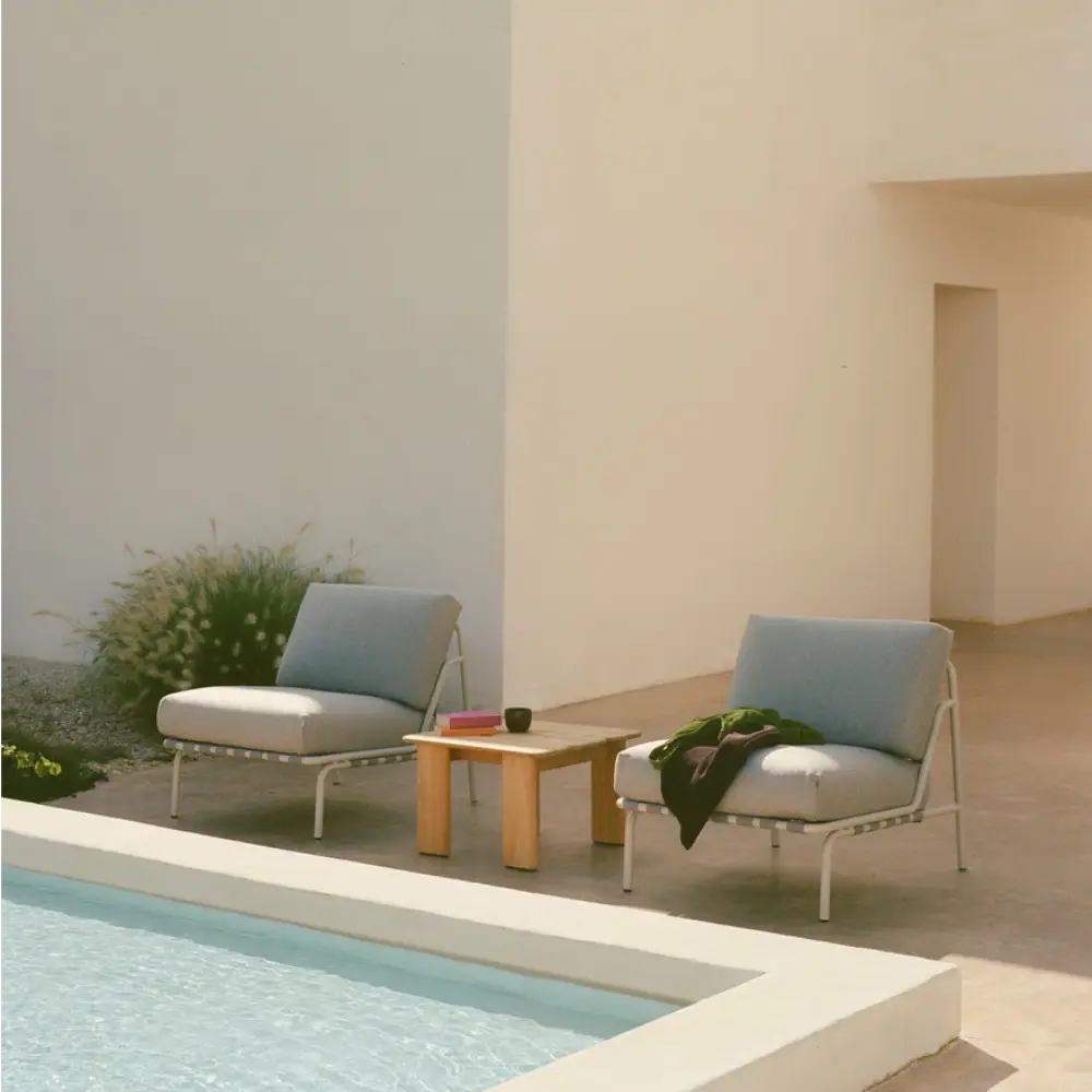 Soffbord Teak 55x55 Assemble