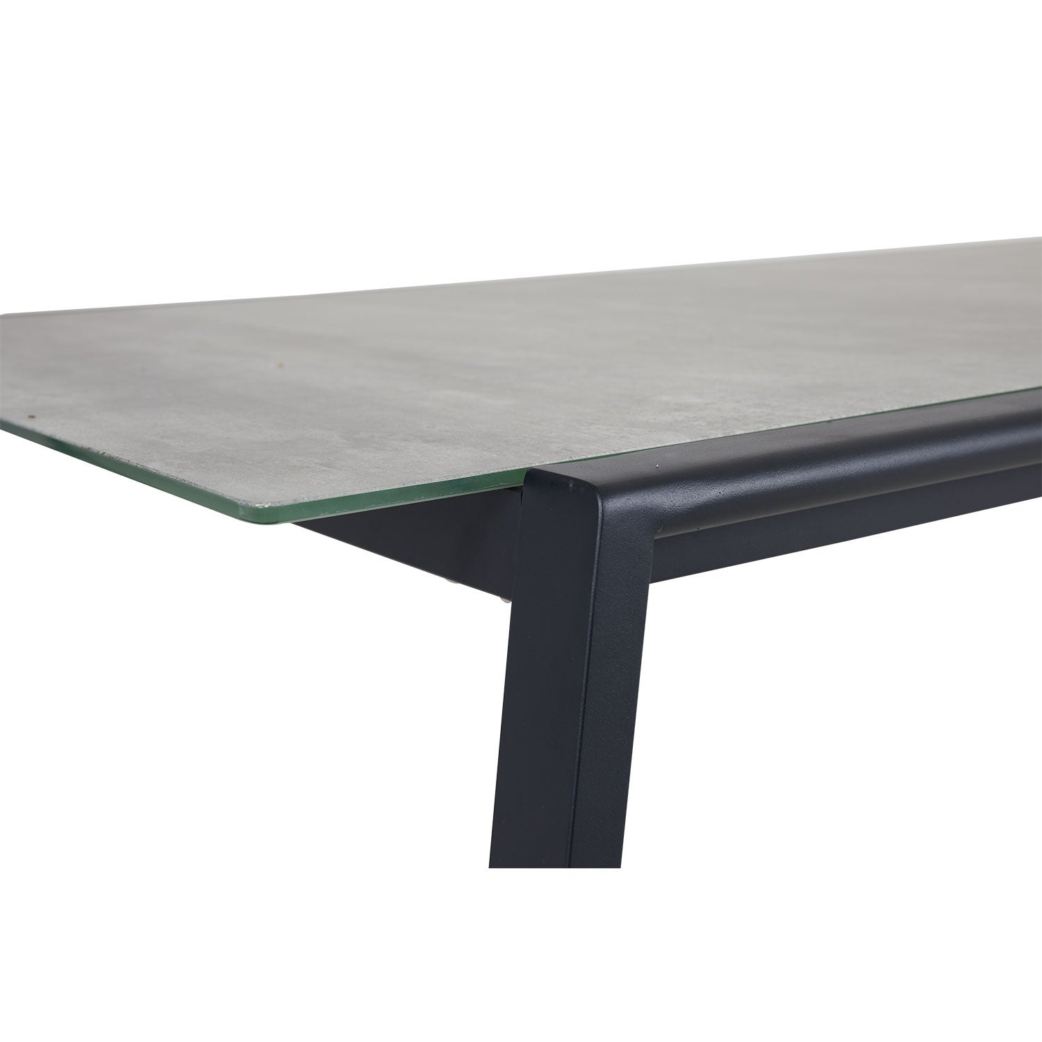 Lyra matbord 100x220 cm med glas 