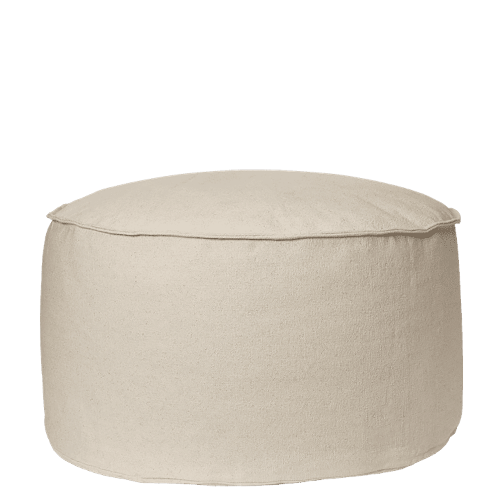 Aun bomullspuff - Ø80 - Off-white