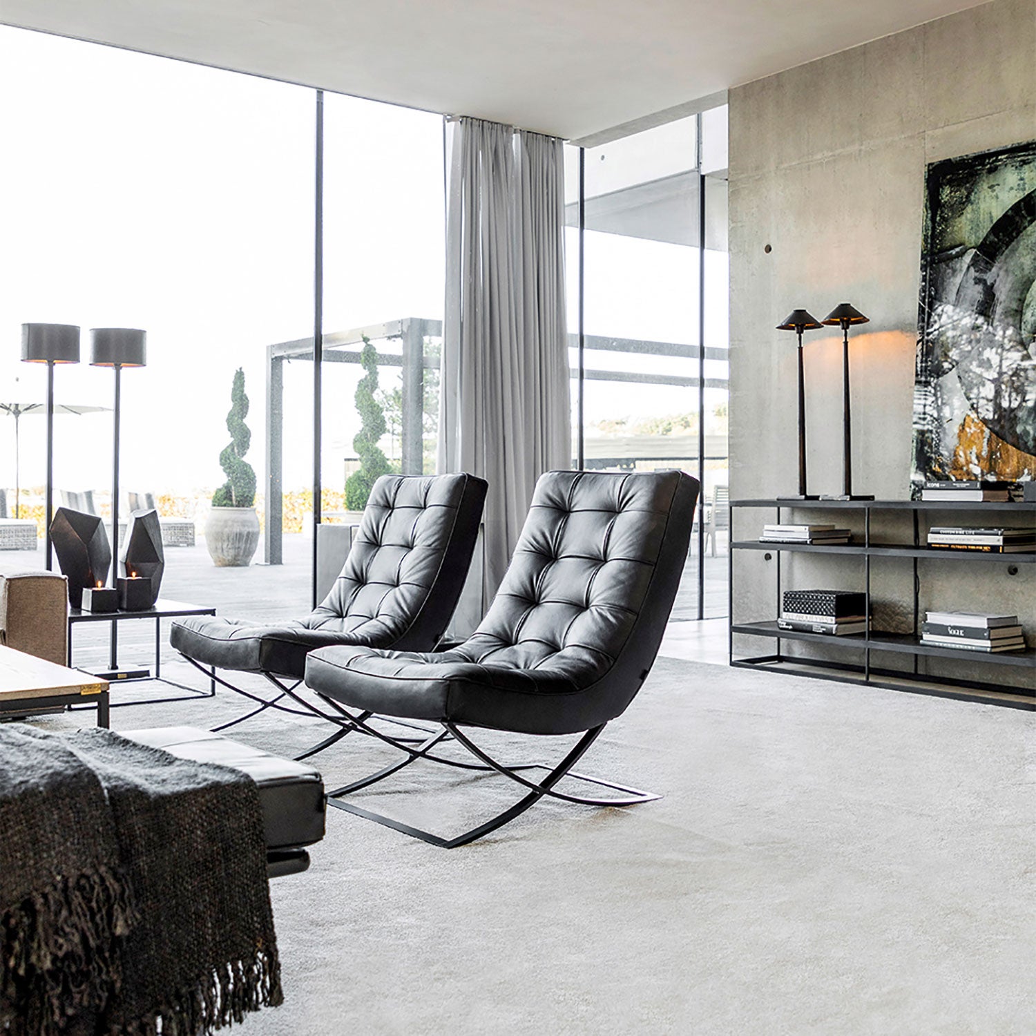 Brody fåtölj svart