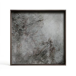 Aged bricka 38x38 cm clear