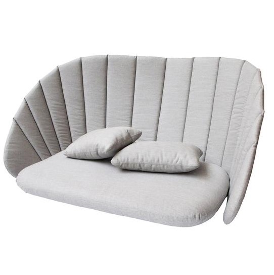 Cane-line Peacock 2-Pers. Soffa Dynset Light Grey