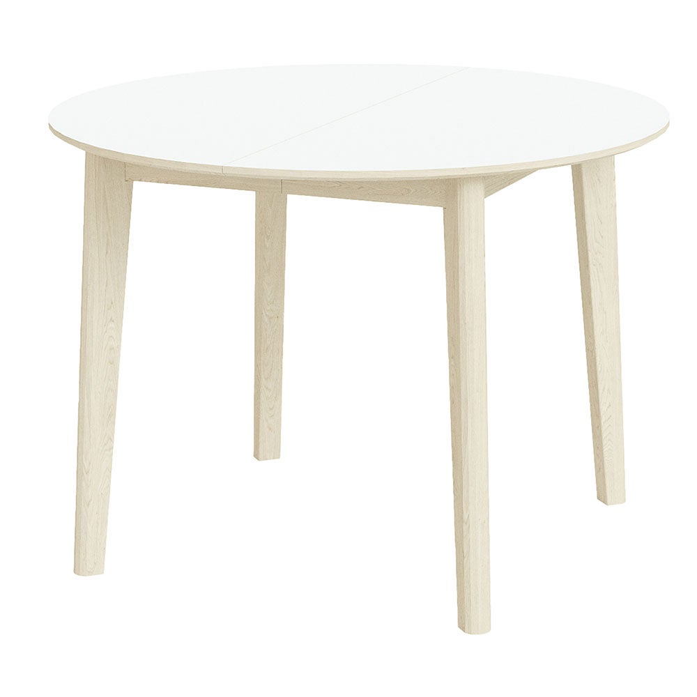 Sm120 Bord Ek Vitolja/Vit Laminat 102X74Cm 