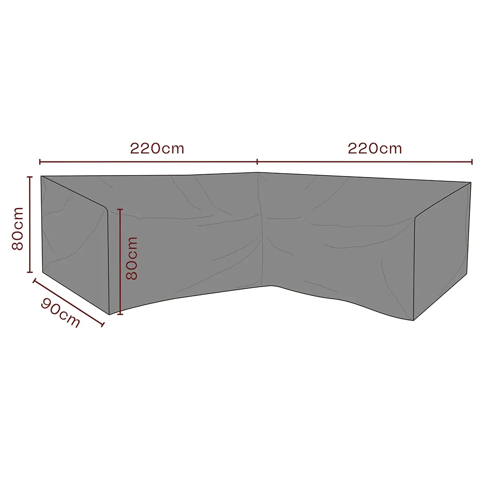Möbelskydd hörnsoffa 220/220x80x90 Premium