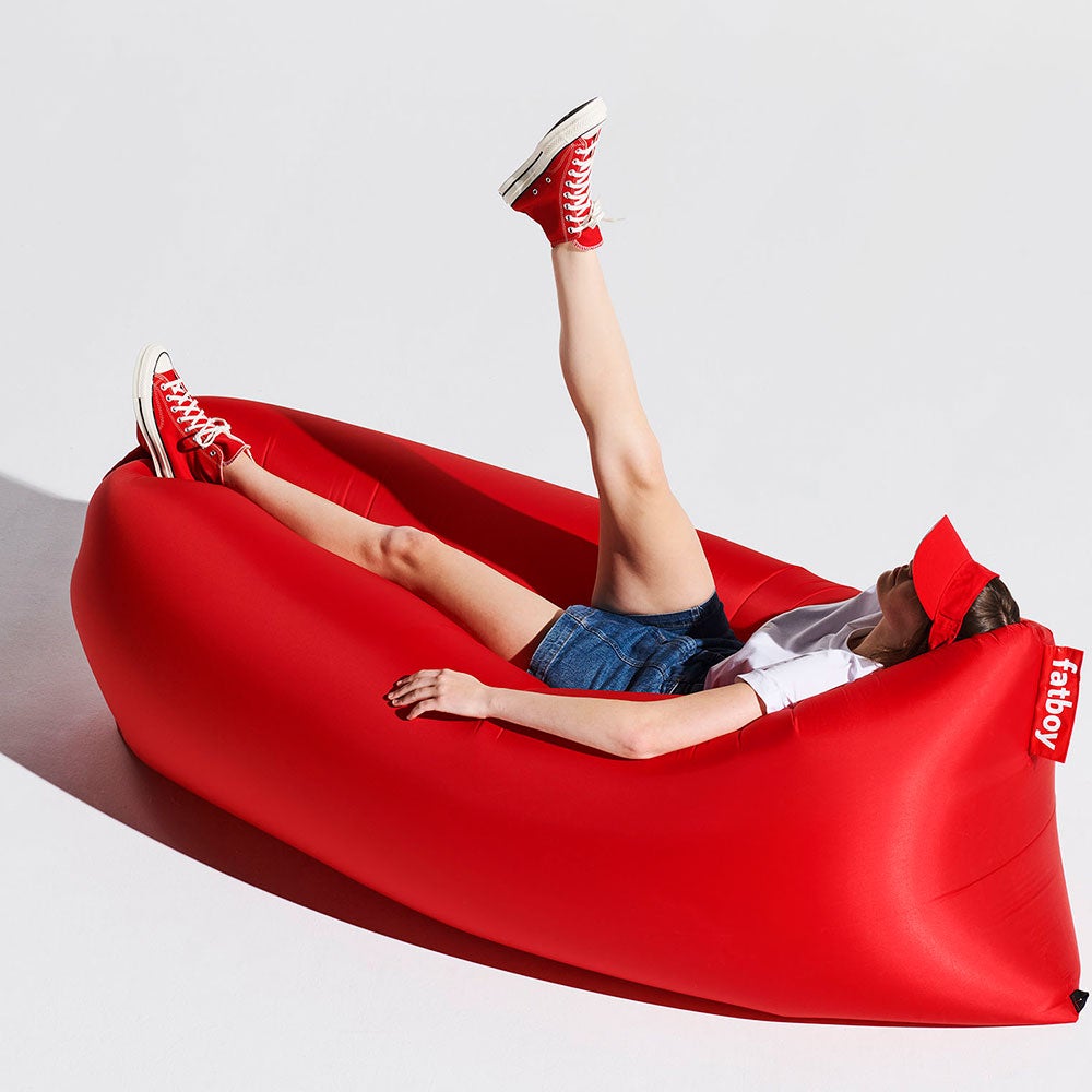 Lamzac 3.0 uppblåsbar divan red 