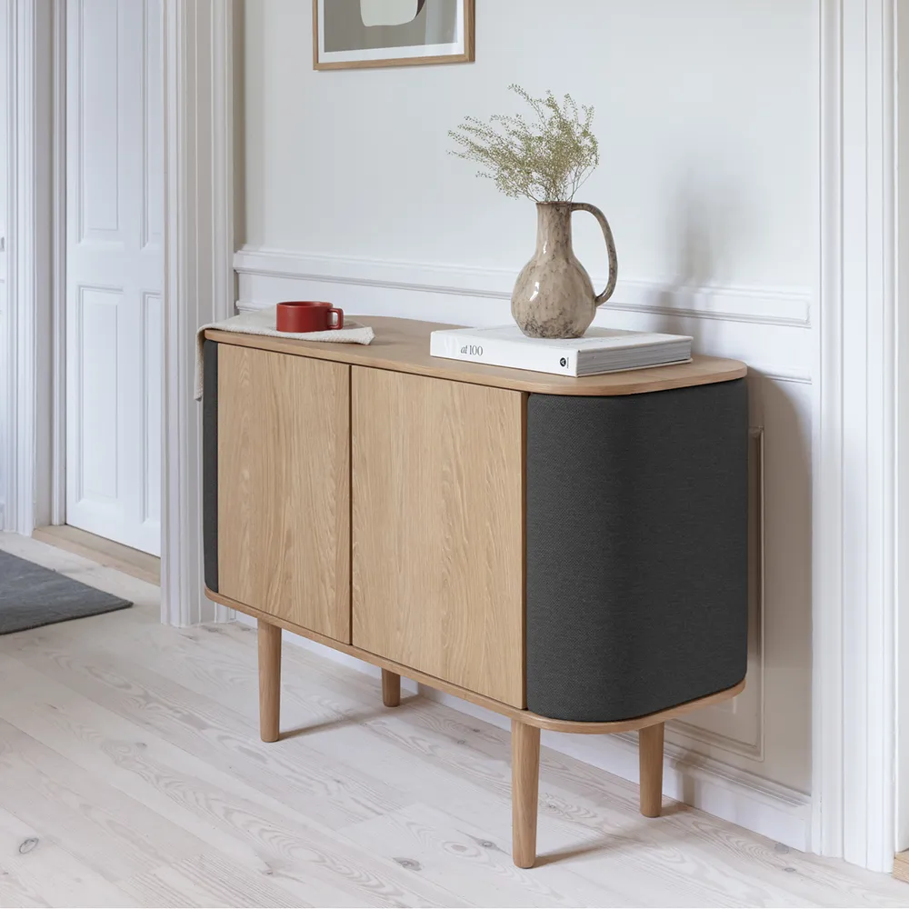 Treasures 2-dörrars skåp Ek/Shadow