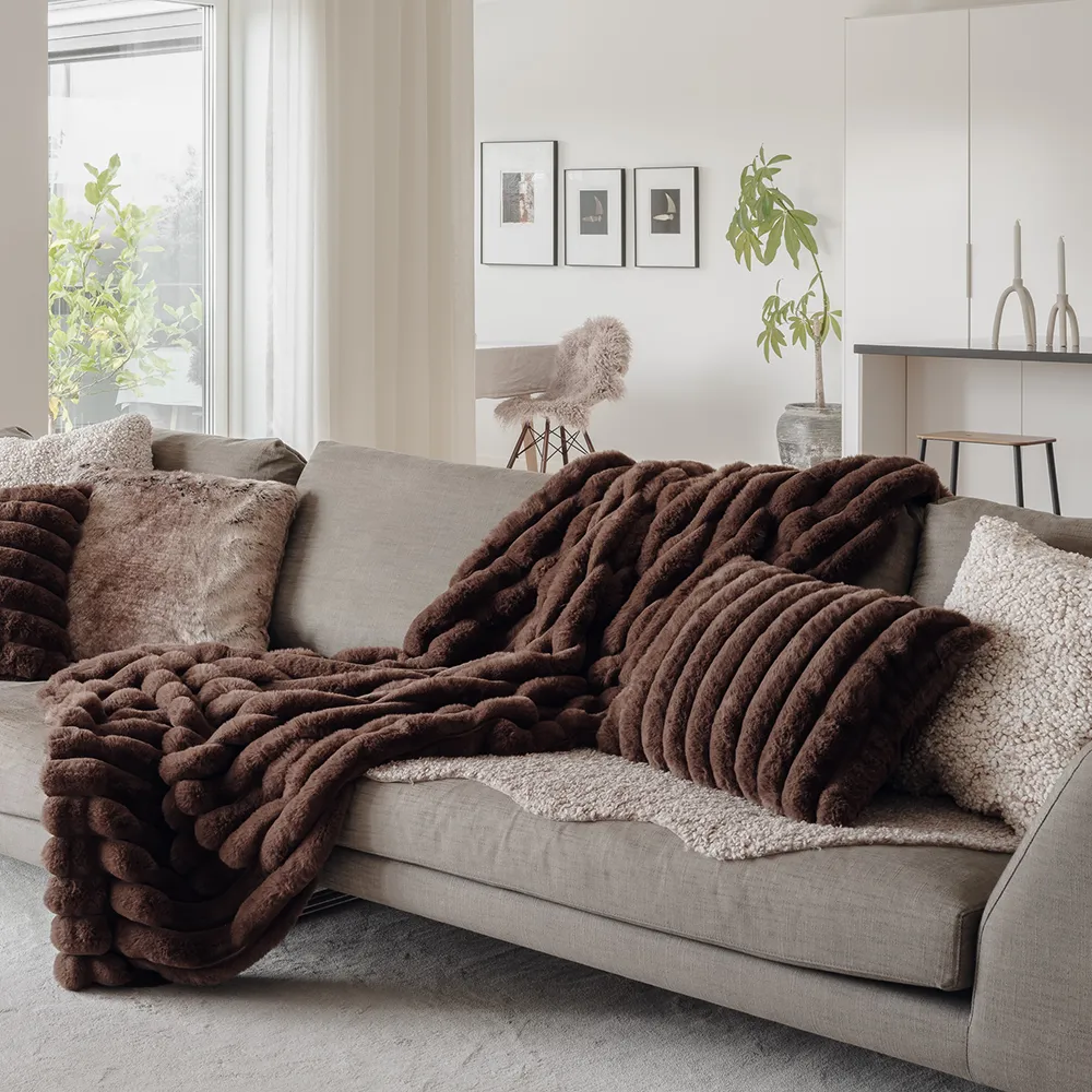 Lumme fäll 60x90 cm Sand